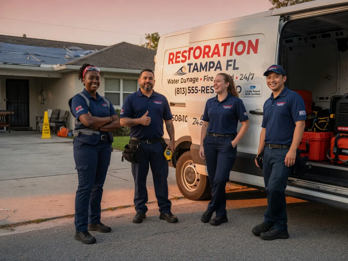 Water Damage Restoration company in Kennard, TX